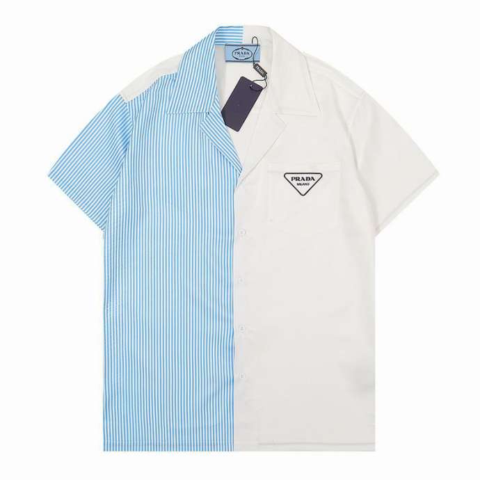 Picture of Prada Shirt Short _SKUPradaM-3XLQ3522550